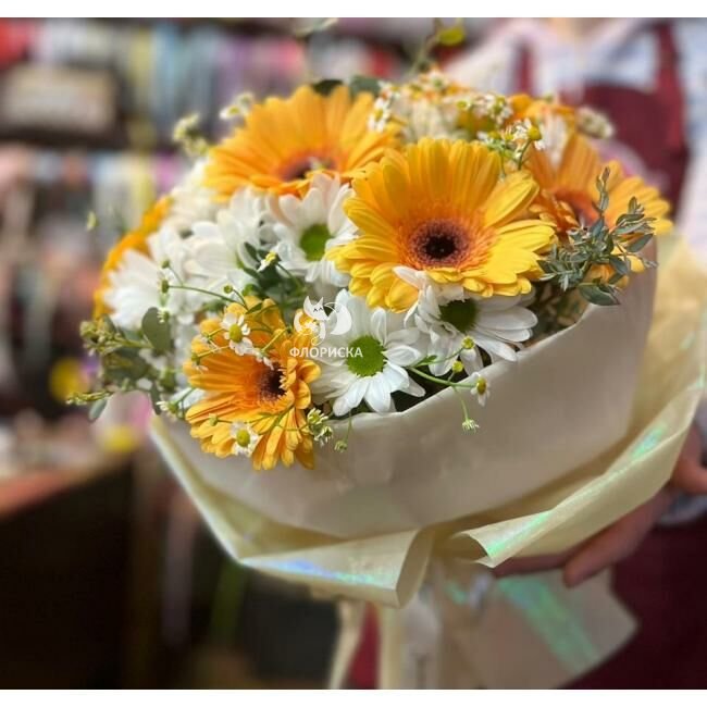 Сборный букет &laquo;Солнце&raquo;