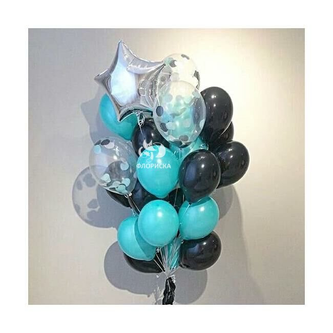 Композиция из шаров &laquo;Небо&raquo;