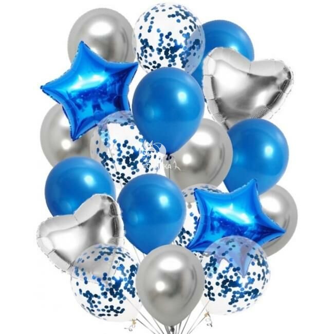 Композиция из шаров &laquo;Небесные звезды&raquo;