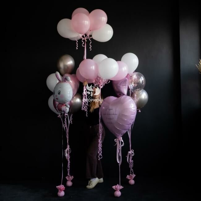 Композиция из шаров &laquo;Малышка&raquo;