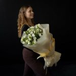 Букет с эустомой &laquo;Южность&raquo;