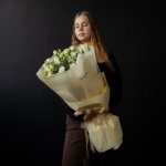 Букет с эустомой &laquo;Южность&raquo;