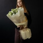 Букет с эустомой &laquo;Южность&raquo;