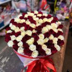 Цветы в коробке &laquo;Яркое танго&raquo;