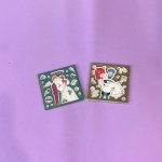 Открытка ручной работы  &laquo; С Денем свадьбы&raquo;