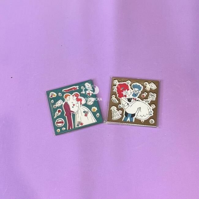 Открытка ручной работы  &laquo; С Денем свадьбы&raquo;