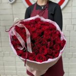 Букет с розами &laquo;Восхищение&raquo;