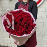 Букет с розами &laquo;Восхищение&raquo;