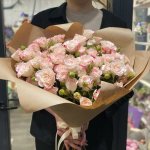 Букет с кустовыми розами &laquo;Аромат&raquo;