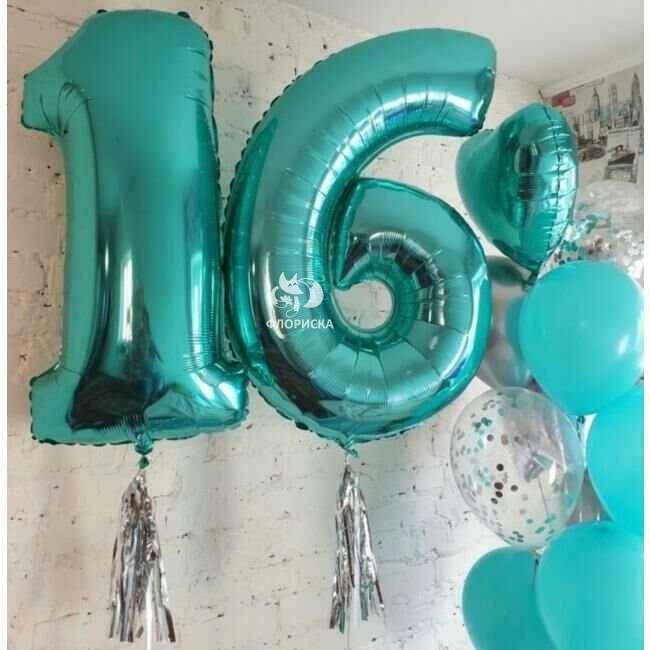 Композиция из шаров &laquo;16&raquo;