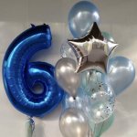 Композиция из шаров &laquo;6&raquo;