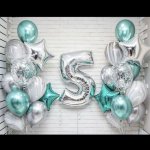 Композиция из шаров &laquo;5&raquo;