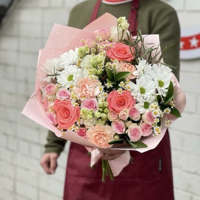 Сборный букет &laquo;Нежное послание&raquo;