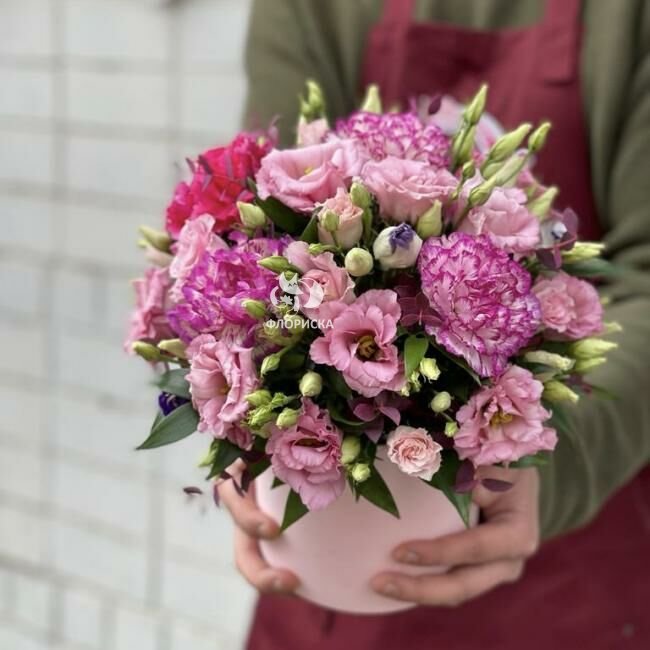 Цветы в коробке &laquo;Яркая жизнь&raquo;