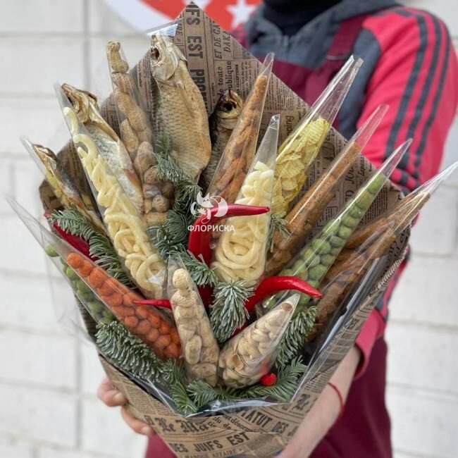 Съедобный букет &laquo;Мужское кредо&raquo;