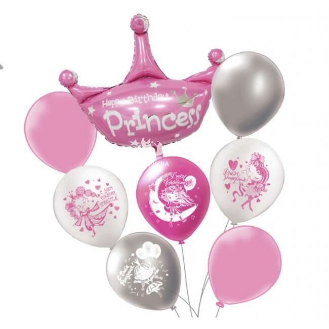 Композиция из шаров &laquo;Принцесса&raquo;