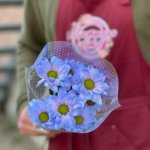 Букет с хризантемами &laquo;Легкость&raquo;