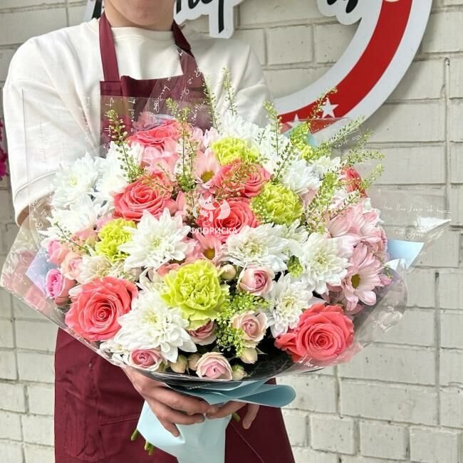 Сборный букет &laquo;Английский сад&raquo;