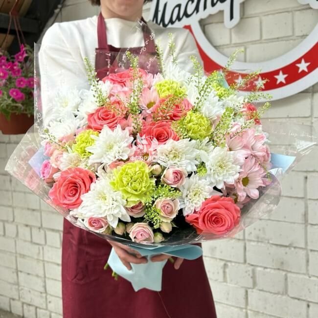 Сборный букет &laquo;Английский сад&raquo;