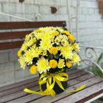 Цветы в коробке &laquo;Весенний миг&raquo;