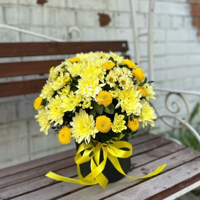 Цветы в коробке &laquo;Весенний миг&raquo;