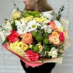 Сборный букет &laquo;Воссоединение сердец&raquo;