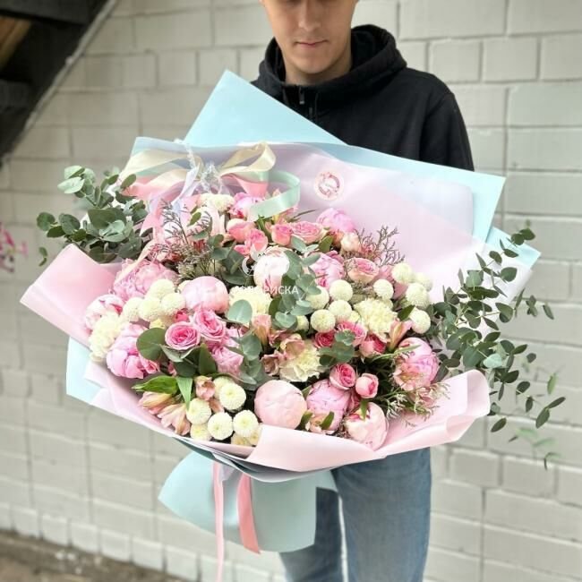 Сборный букет &laquo;Ты в моем сердце&raquo;