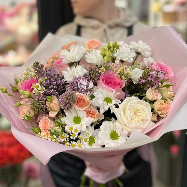 Сборный букет &laquo;Яркость-Нежность&raquo;