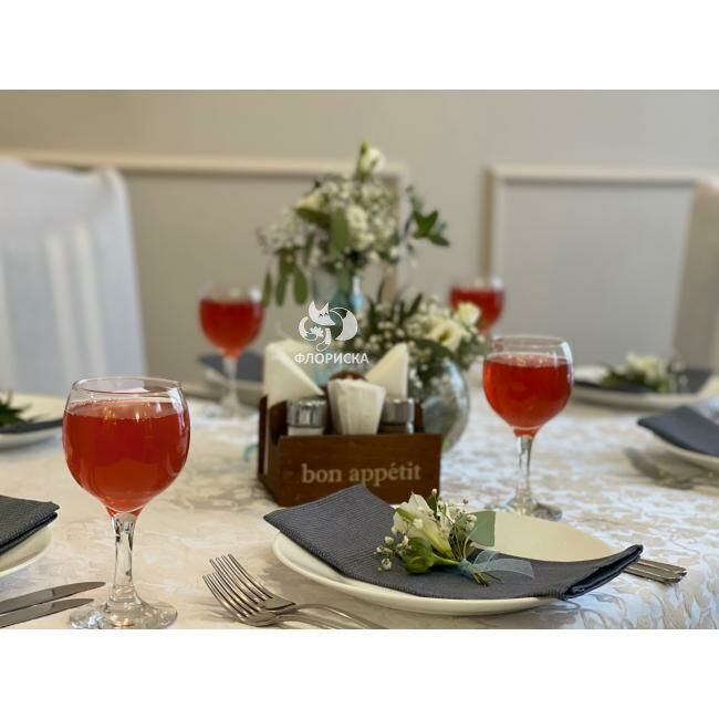 Оформление свадьбы живыми цветами