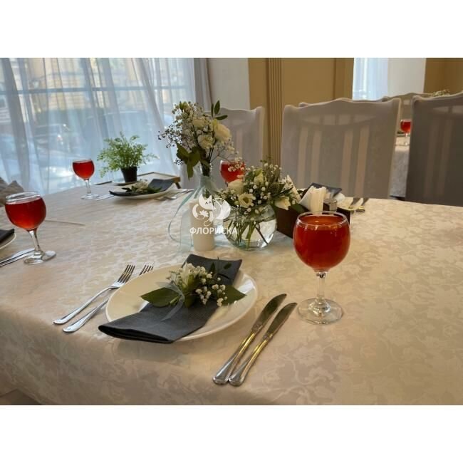 Оформление свадьбы живыми цветами