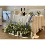 Оформление свадьбы живыми цветами