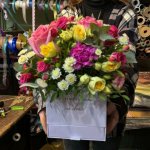 Композиция в коробке