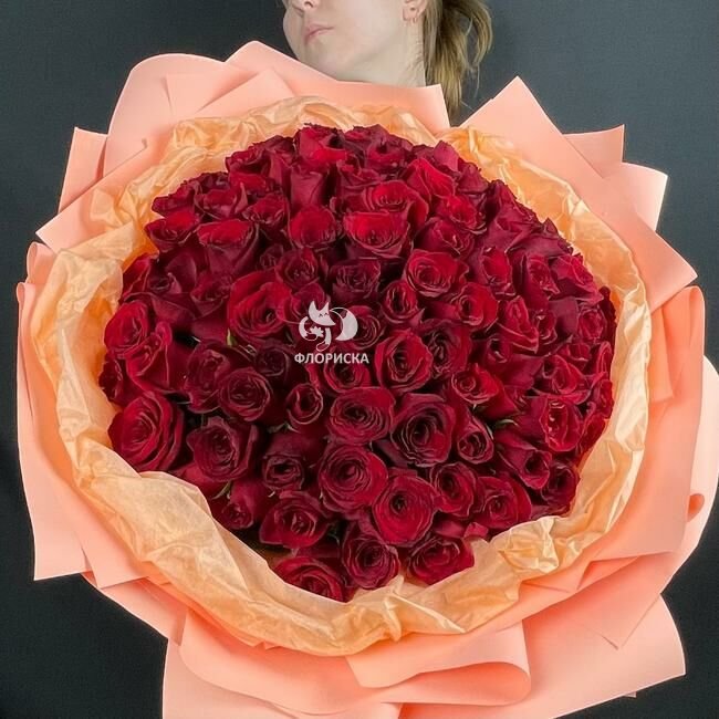 Букет из 101 розы &laquo;Сны о тебе&raquo;