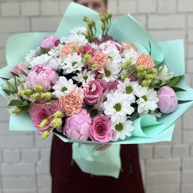 Сборный букет &laquo;Мандаринка&raquo;