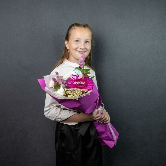 Сборный букет &laquo;День знаний&raquo;