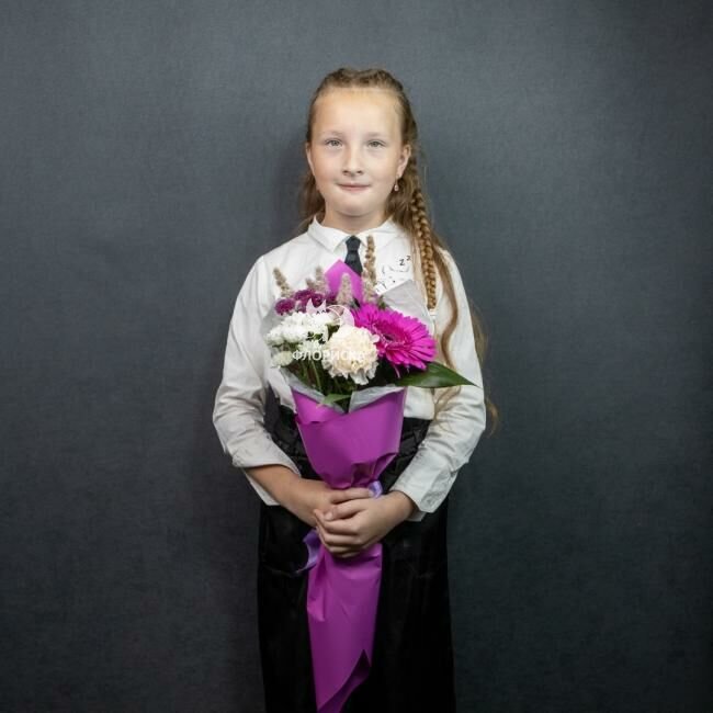 Сборный букет &laquo;День знаний&raquo;