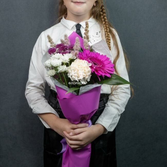 Сборный букет &laquo;День знаний&raquo;