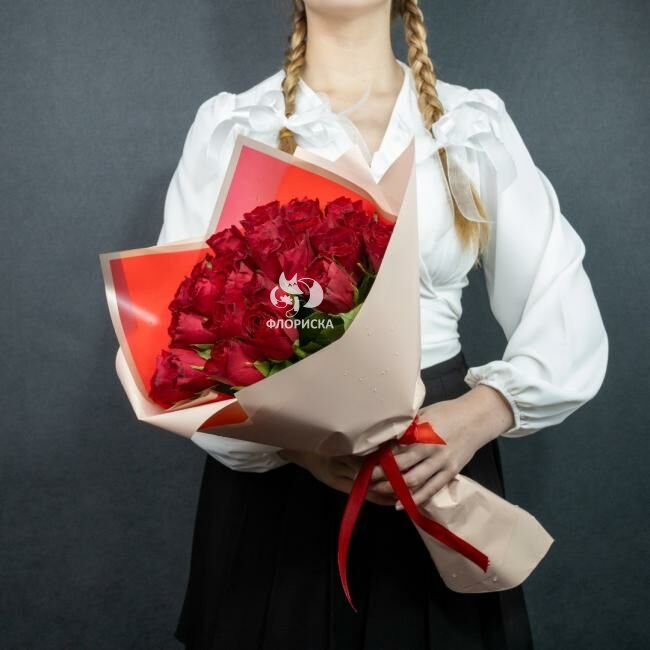 Букет из 25 роз &laquo;От Класса&raquo;