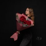 Букет с французскими розами &laquo;Француженка&raquo;