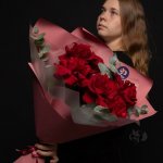 Букет с французскими розами &laquo;Француженка&raquo;
