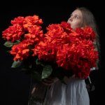 Букет с французскими розами &laquo;Французская мечта&raquo;