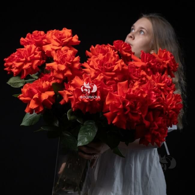 Букет с французскими розами &laquo;Французская мечта&raquo;