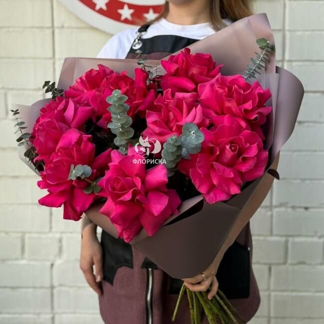 Букет с французскими розами &laquo;Париж&raquo;