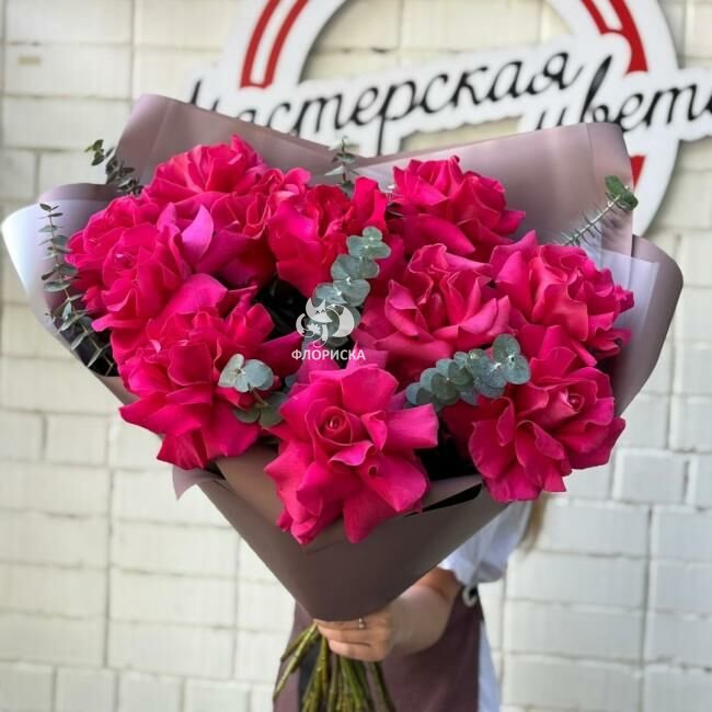 Букет с французскими розами &laquo;Париж&raquo;