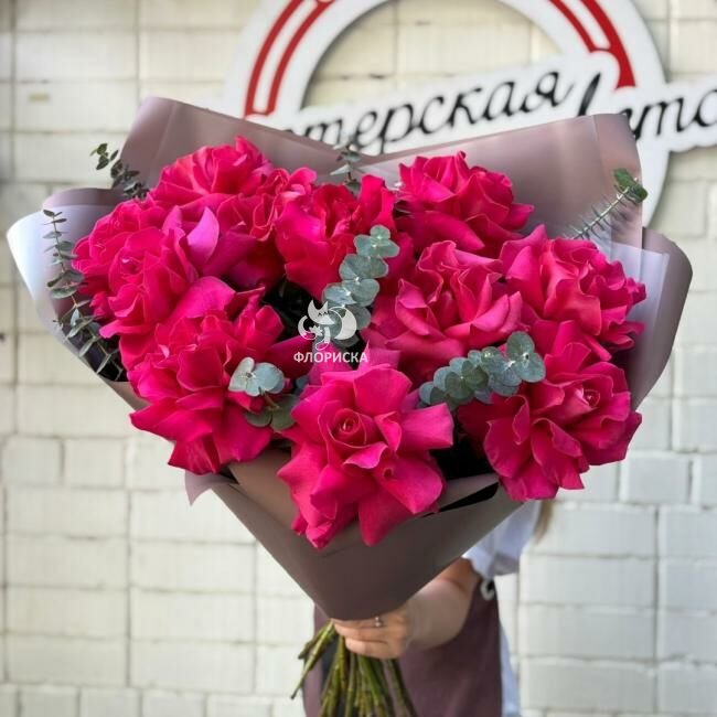 Букет с французскими розами &laquo;Париж&raquo;