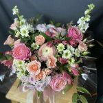 Цветы в корзине &laquo;Рафаэлка&raquo;