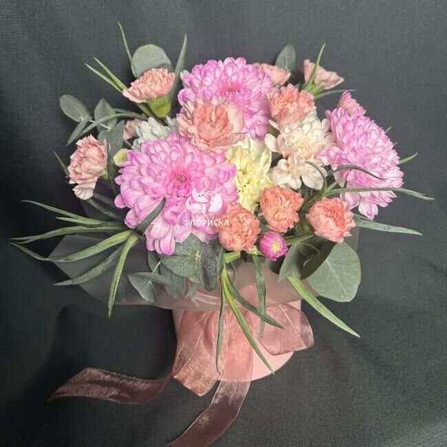 Цветы в коробке &laquo;Секрет&raquo;