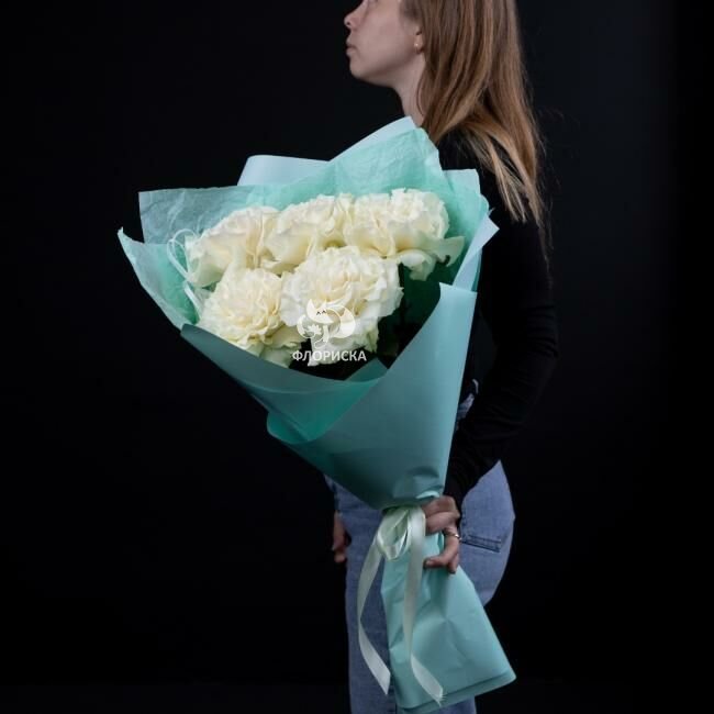 Букет с французскими розами &laquo;Ароматная мелодия&raquo;