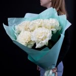 Букет с французскими розами &laquo;Ароматная мелодия&raquo;