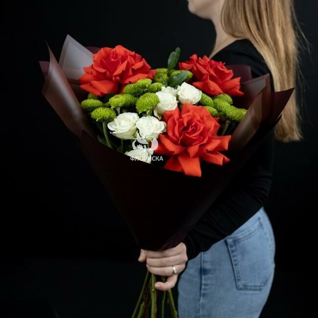 Сборный букет &laquo;Весенний туман&raquo;